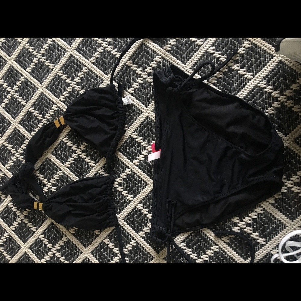 Black Vix bathing suit, VS bottoms